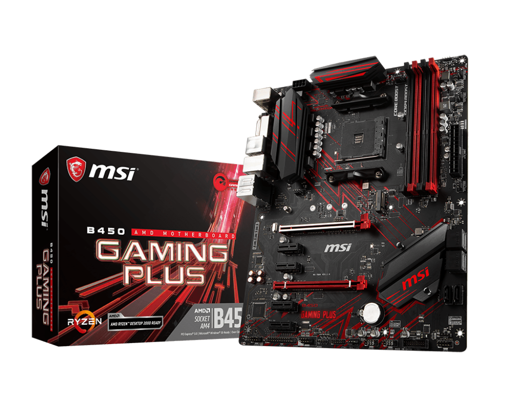 MSI Ryzen   B450 GAMING PLUS