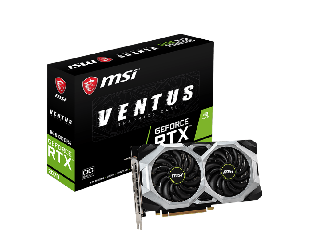 Specification GeForce RTX 2070 VENTUS 8G OC | MSI Global - The