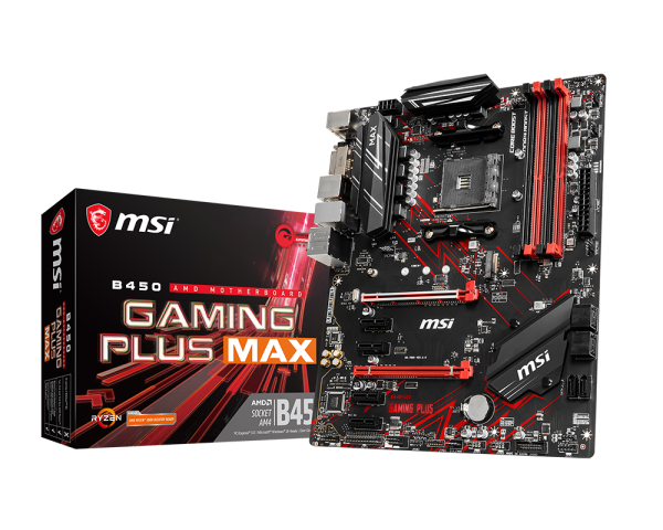 Découvrez la carte mère B450 GAMING PLUS MAX