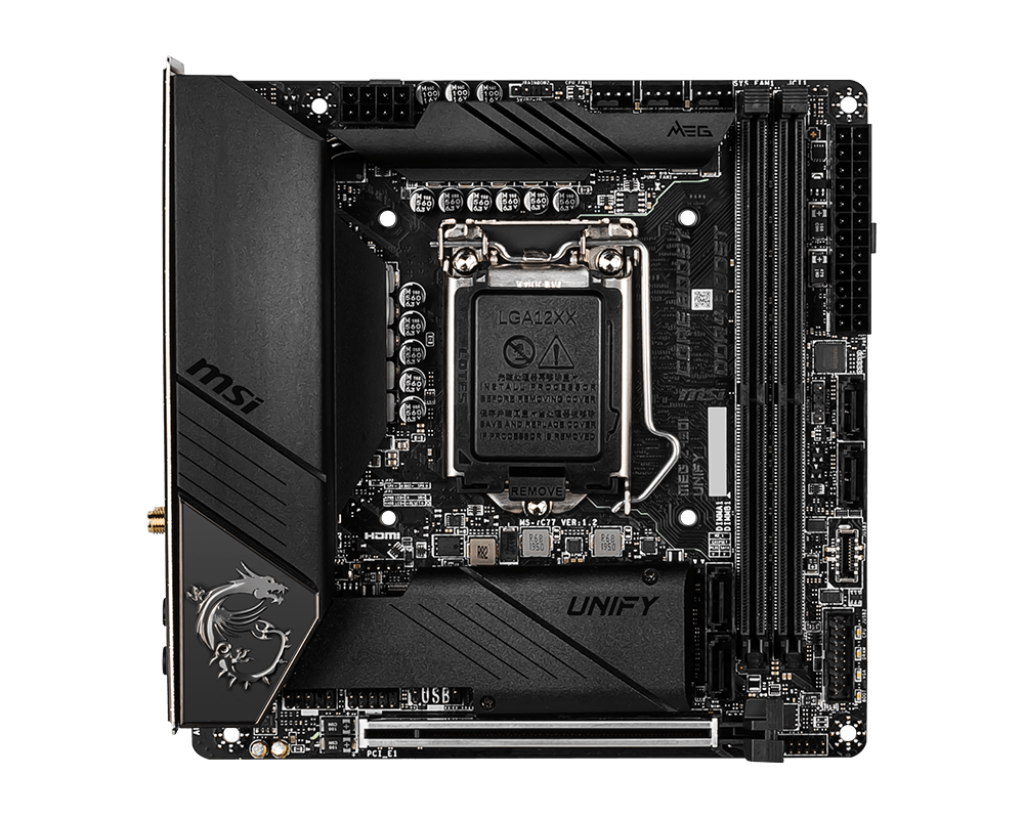 MSI MEG Z490I UNIFY Mini-ITX Gaming Motherboard (10th Gen Intel 