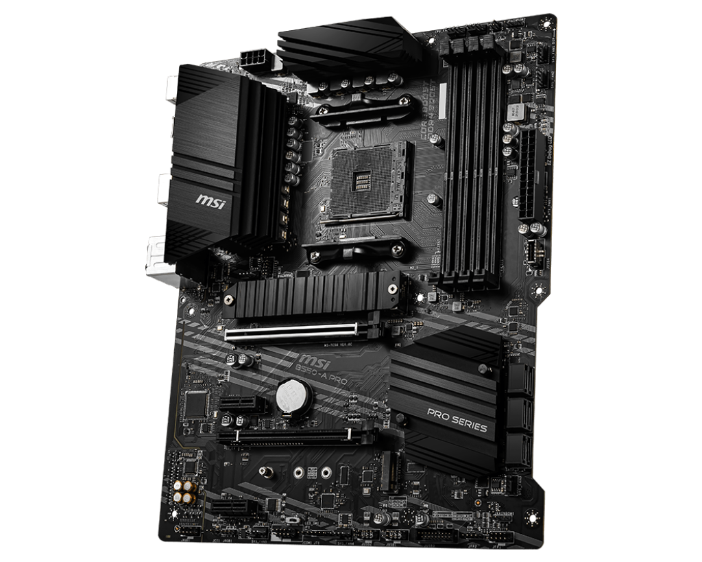  MSI B550-A PRO ProSeries Gaming PC Motherboard - AM4