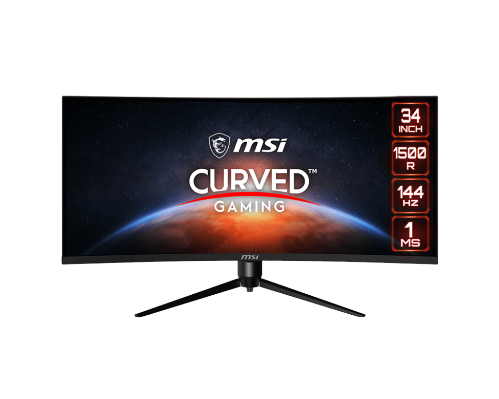 MSI Optix MAG342CQR 34 Inch Curved Gaming Monitor - 21 : 9 UWQHD 