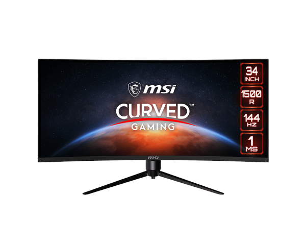 MSI Optix MAG342CQR 34 Inch Curved Gaming Monitor - 21 : 9 UWQHD