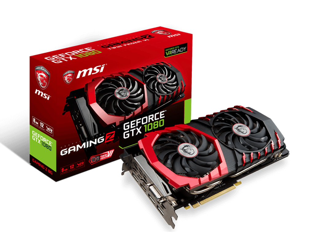 Specification GeForce GTX 1080 GAMING Z 8G | 微星科技