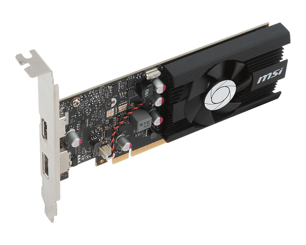 MSI GeForce GT 1030 2G LP OC（動作確認済）