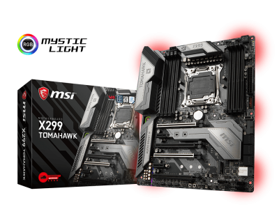 For Build VR Ready PC | MSI X299 TOMAHAWK Gaming Motherboard