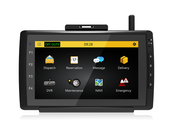 MS668 | MS668 vehicle tablet, a connected car solution for taxi, rental