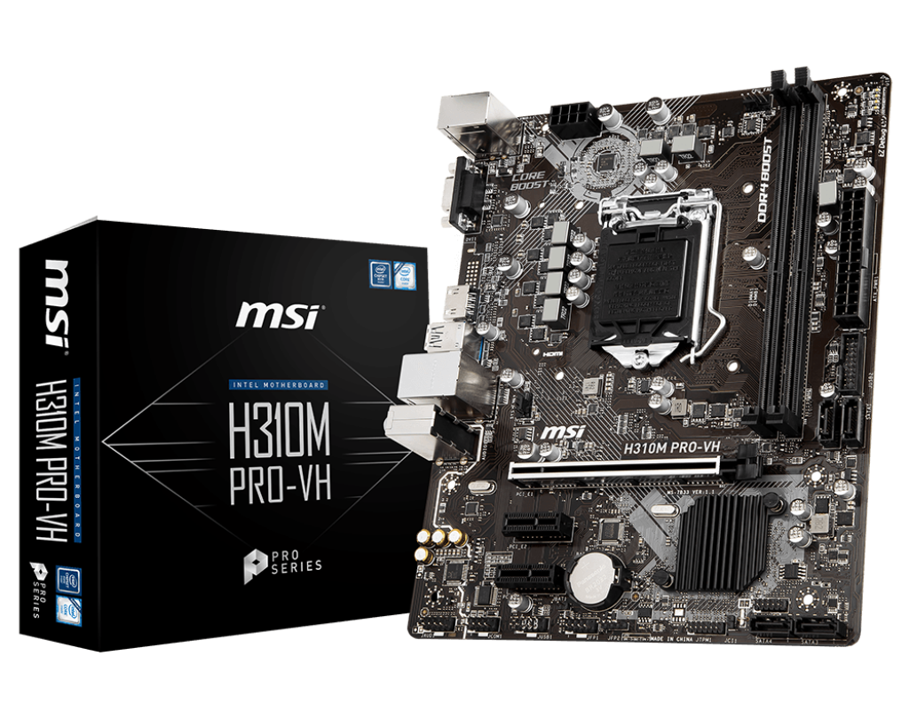 Specification H310M PRO-VH | MSI Global - The Leading Brand in