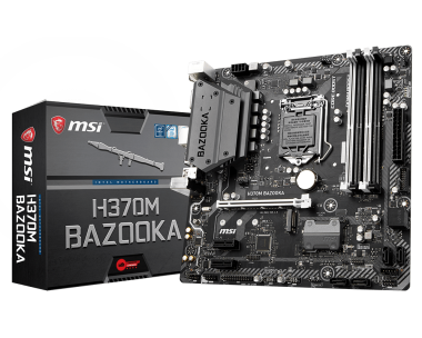 msi マザーボード h370m bazooka セットアップ