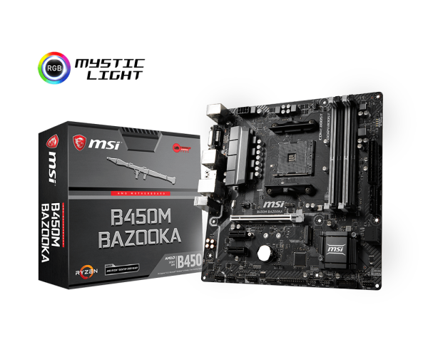 Msi b450m bazooka v2 обзор