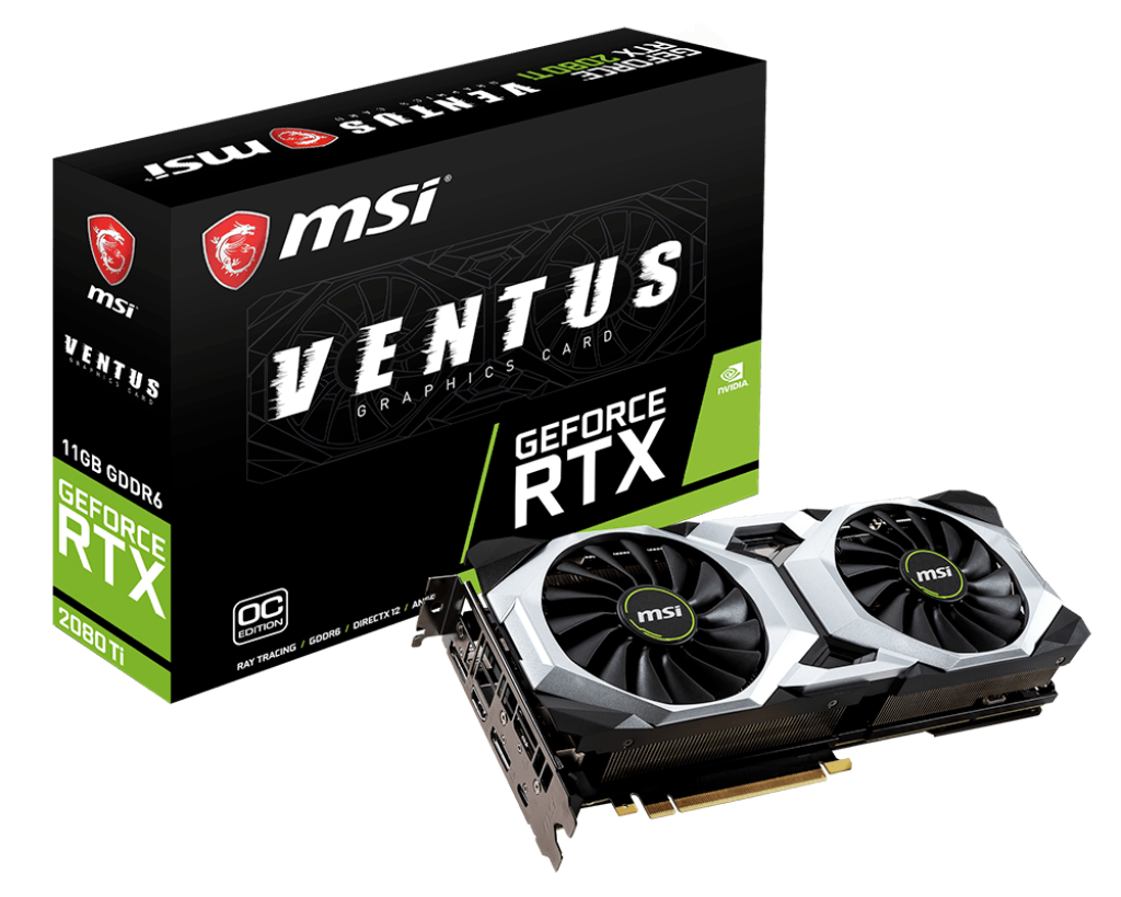 MSI GEFORCE RTX 2080 TI VENTUS 11G OC | www.innoveering.net