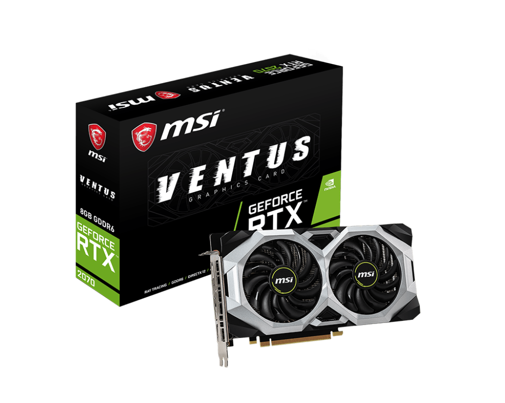 【正規新品】rtx2070 msi VENTUS 8GB GDDR6 メモリー