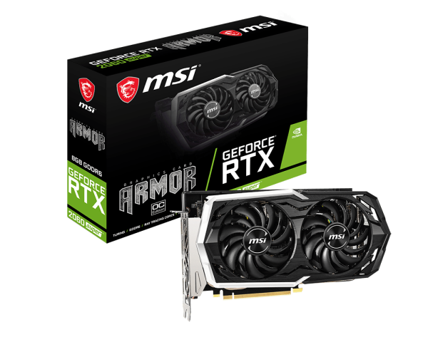 MSI RTX2060SUPER ARMOR OC