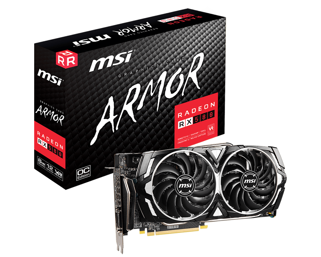 アウトレットモール店 AMD Radeon RX580 MSI ARMOR - PC/タブレット