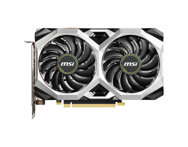 全体的にきれいな印象ですMSI GeForce GTX 1660 SUPER VENTUS