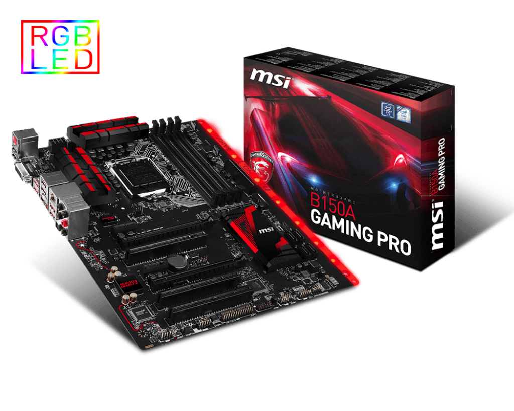 Specification B150A GAMING PRO | MSI USA