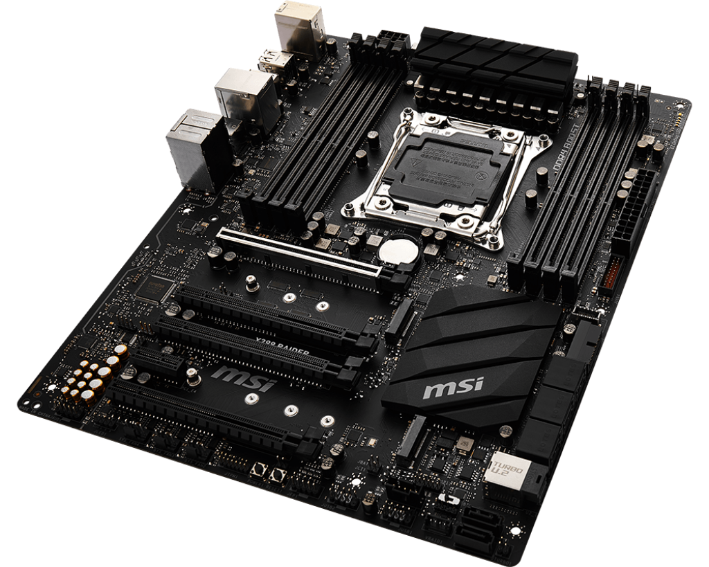 MSI製 ATXマザーボード X299-S01 LGA2066 - パーツ