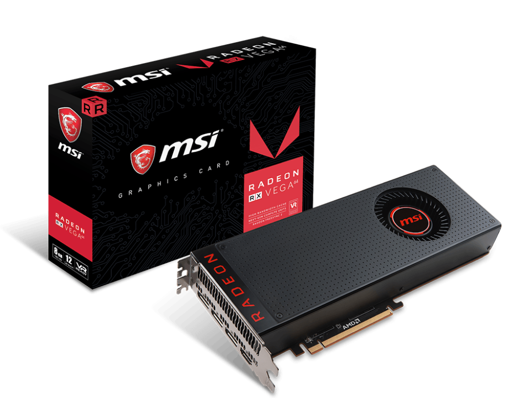 Specification Radeon RX Vega 64 8G | MSI Global - The Brand in High-end Gaming & Professional Creation