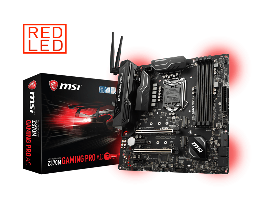 Specification Z370M GAMING PRO AC | MSI Global - The Leading Brand 