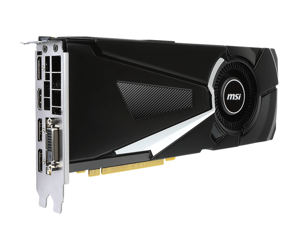 MSI GEFORCE GTX 1080 AERO 8G - PCパーツ