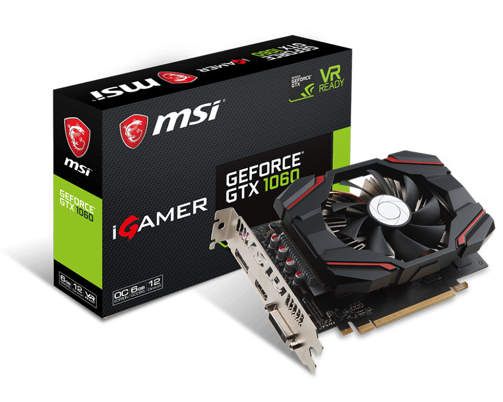 Overview Geforce Gtx 1060 Igamer 6g Oc Msi Global The Leading Brand In High End Gaming Professional Creation