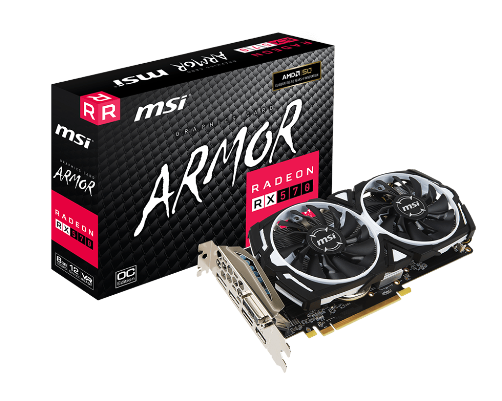 Specification Radeon RX 570 ARMOR 8G OC | エムエスアイ ...