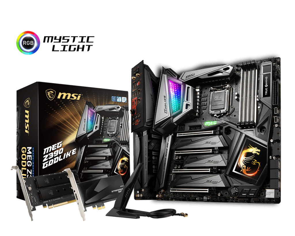 ゲーミングマザーボード MSI MEG Z390 訳あり品-