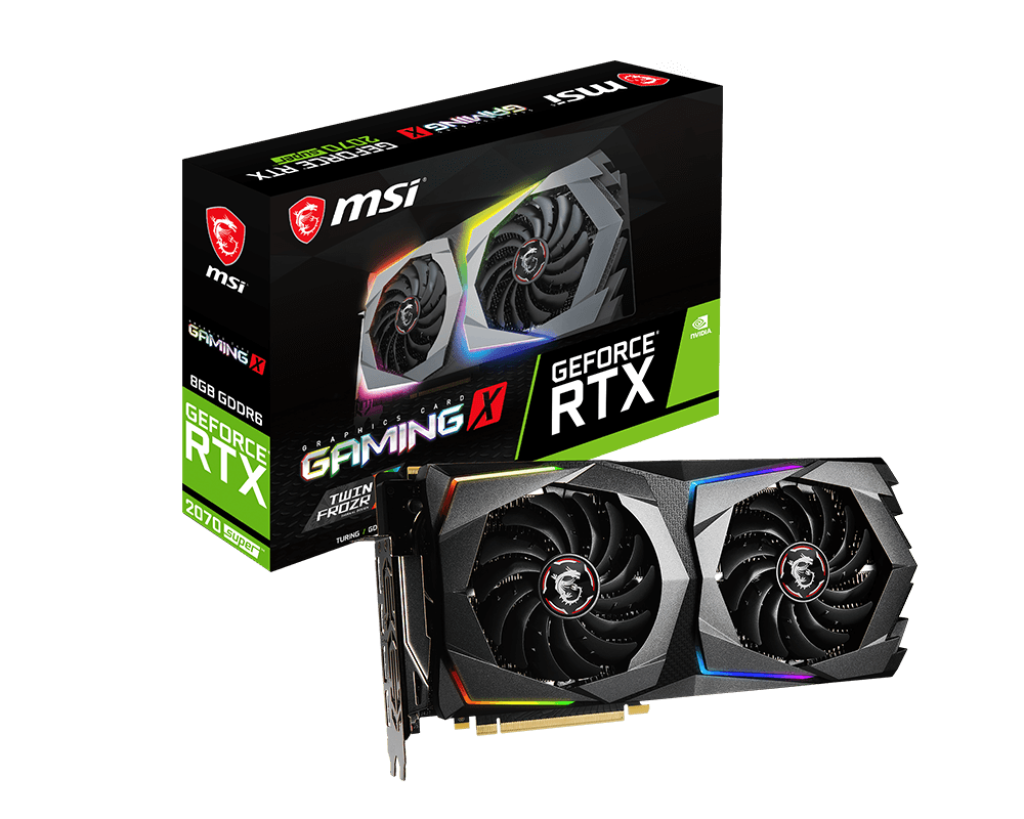 水冷のため非常に静かですNVIDIA GeForce RTX2070 SUPER 8GB / 水冷式