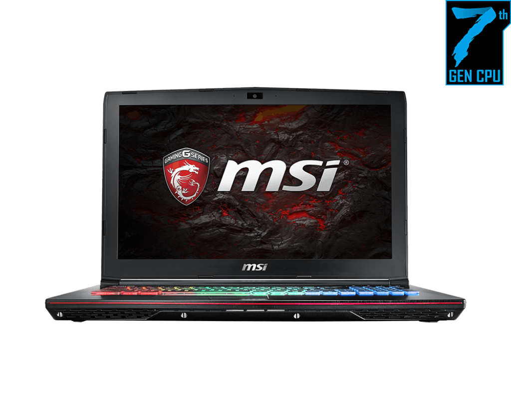 Specification GE62 7RD Apache | MSI Global - The Leading Brand in 