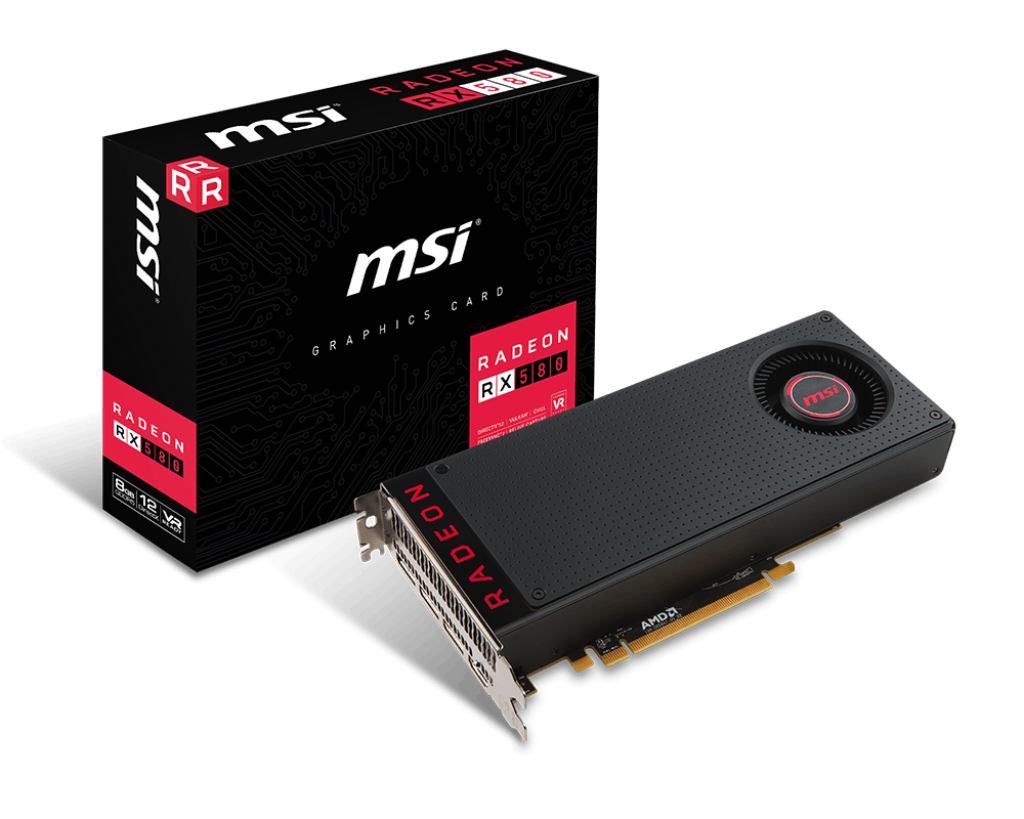 Overview Radeon RX 580 8G | MSI Global