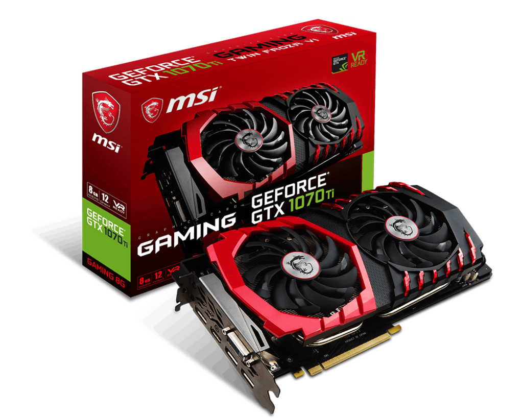 Specification GeForce GTX 1070 Ti GAMING 8G | MSI Global - The 