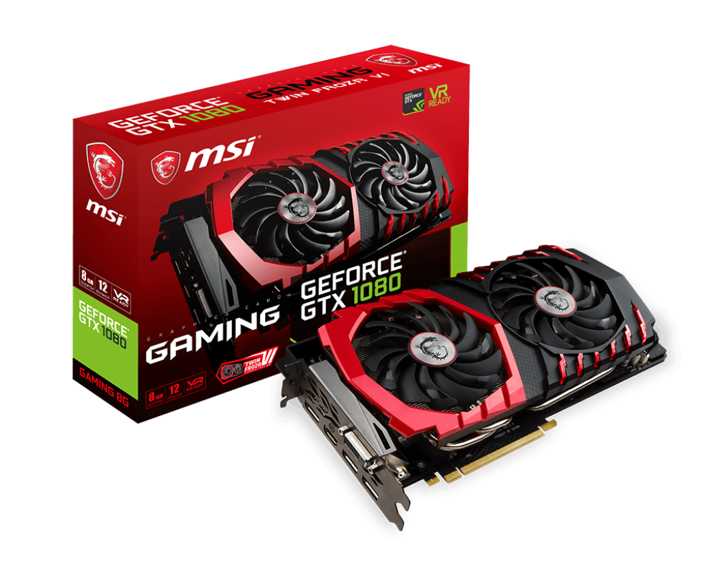 Specification GeForce GTX 1080 GAMING 8G | MSI Global - The