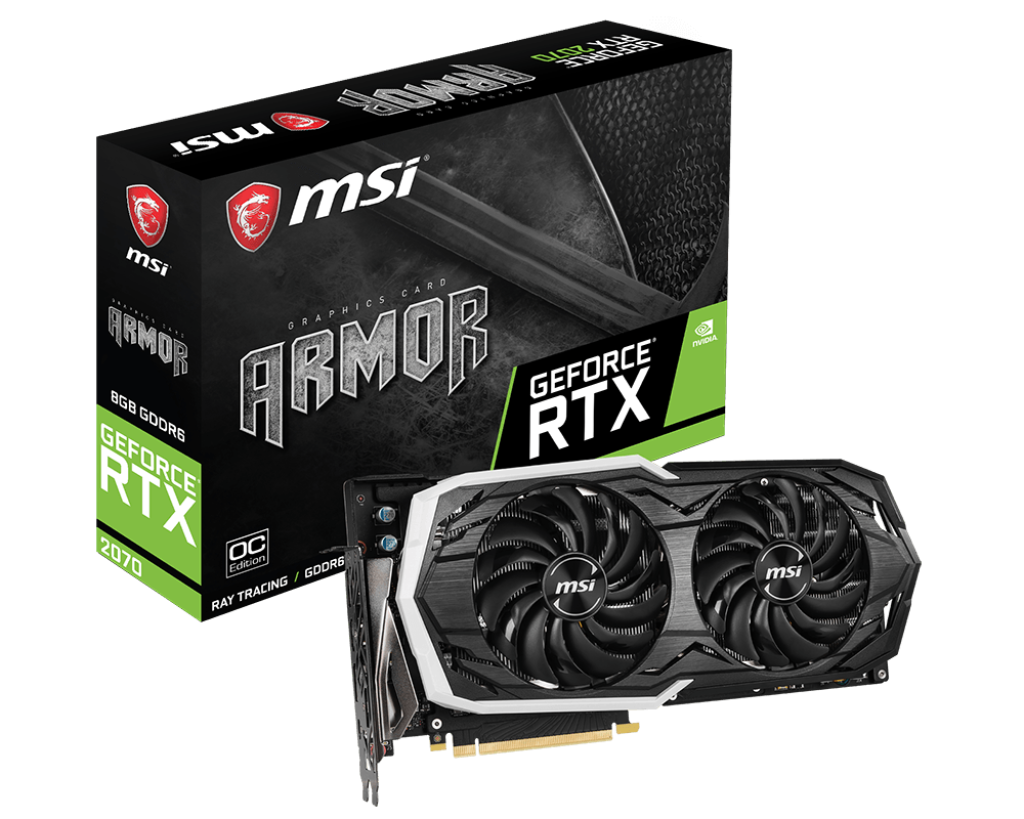 Image result for GeForceÂ® RTX 2070 ARMOR 8G OC