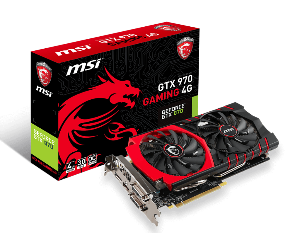 Specification GeForce GTX 970 GAMING 4G | MSI Global - The Leading 