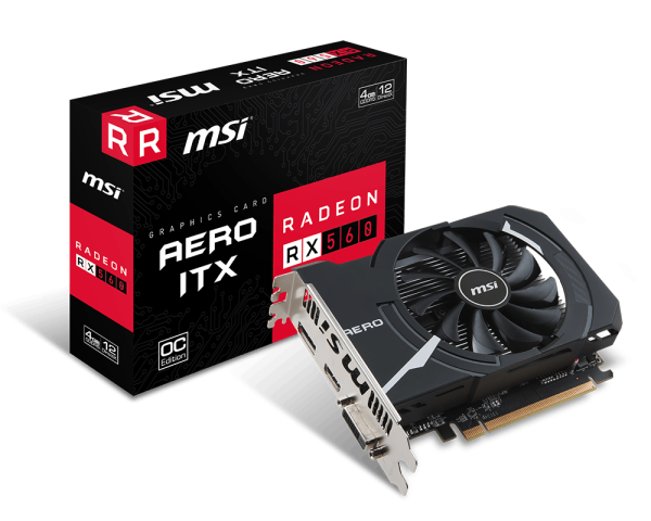 Radeon Rx 560 Aero Itx 4g Oc