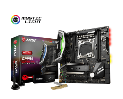 MSI X299M Gaming Pro Carbon AC Motherboard Review