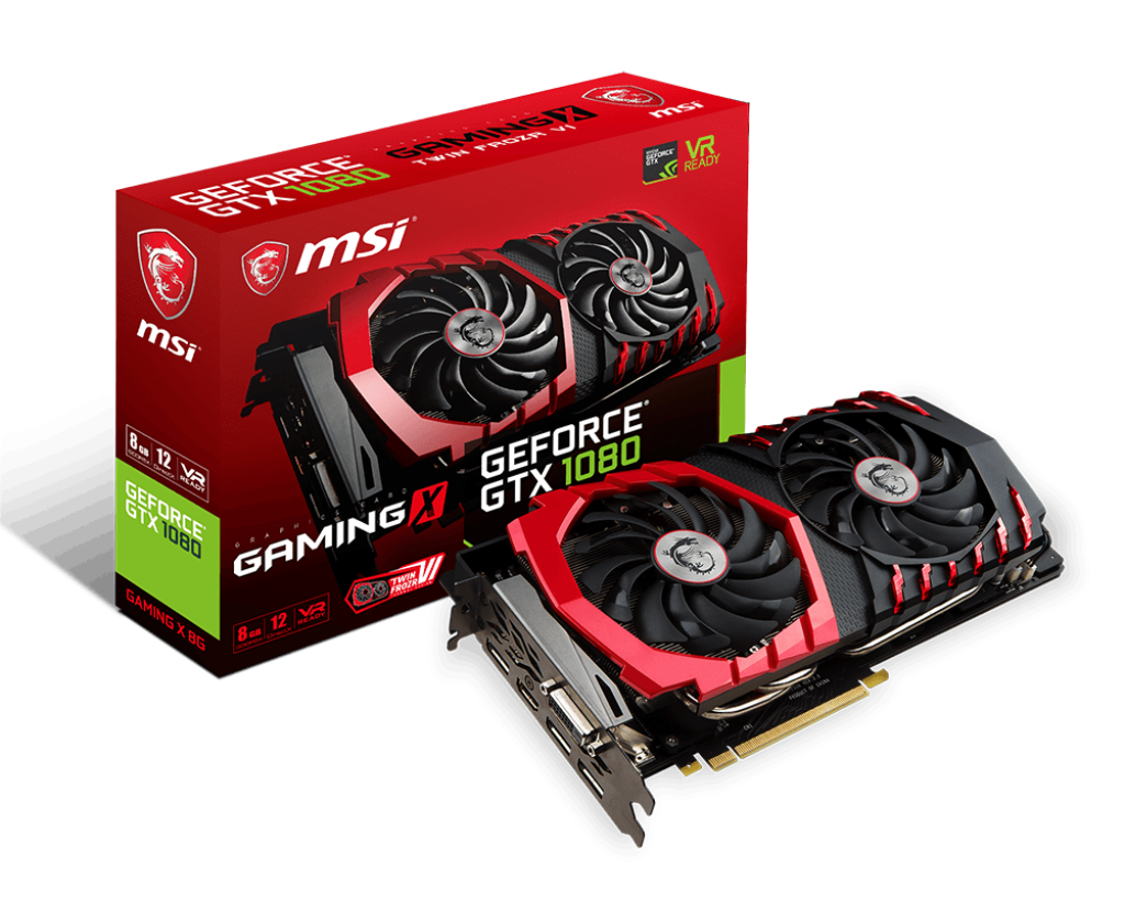 Specification GeForce GTX 1080 GAMING X 8G MSI Global The Leading Brand  in High-end Gaming  Professional Creation