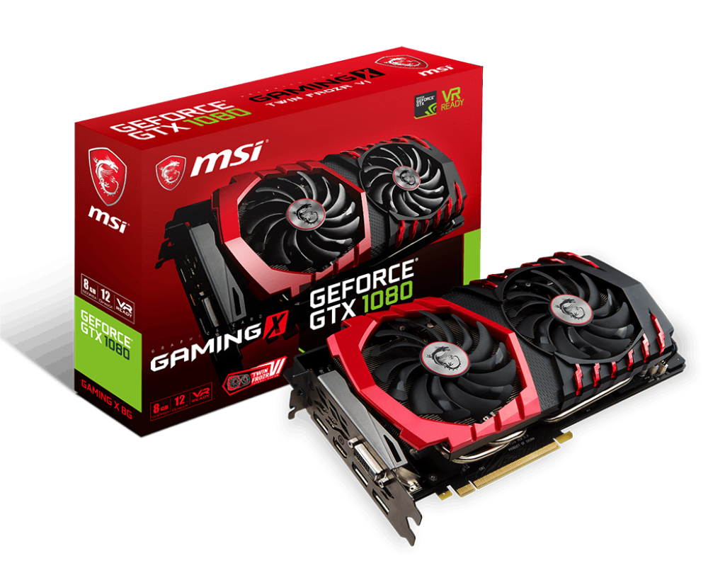 Specification GeForce GTX 1080 GAMING X 8G | MSI USA