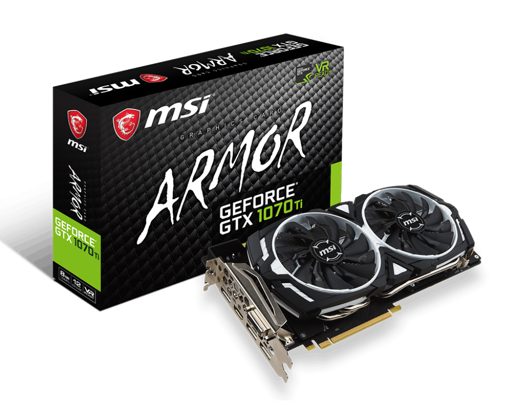 Specification GeForce GTX 1070 Ti ARMOR 8G | MSI Global - The 