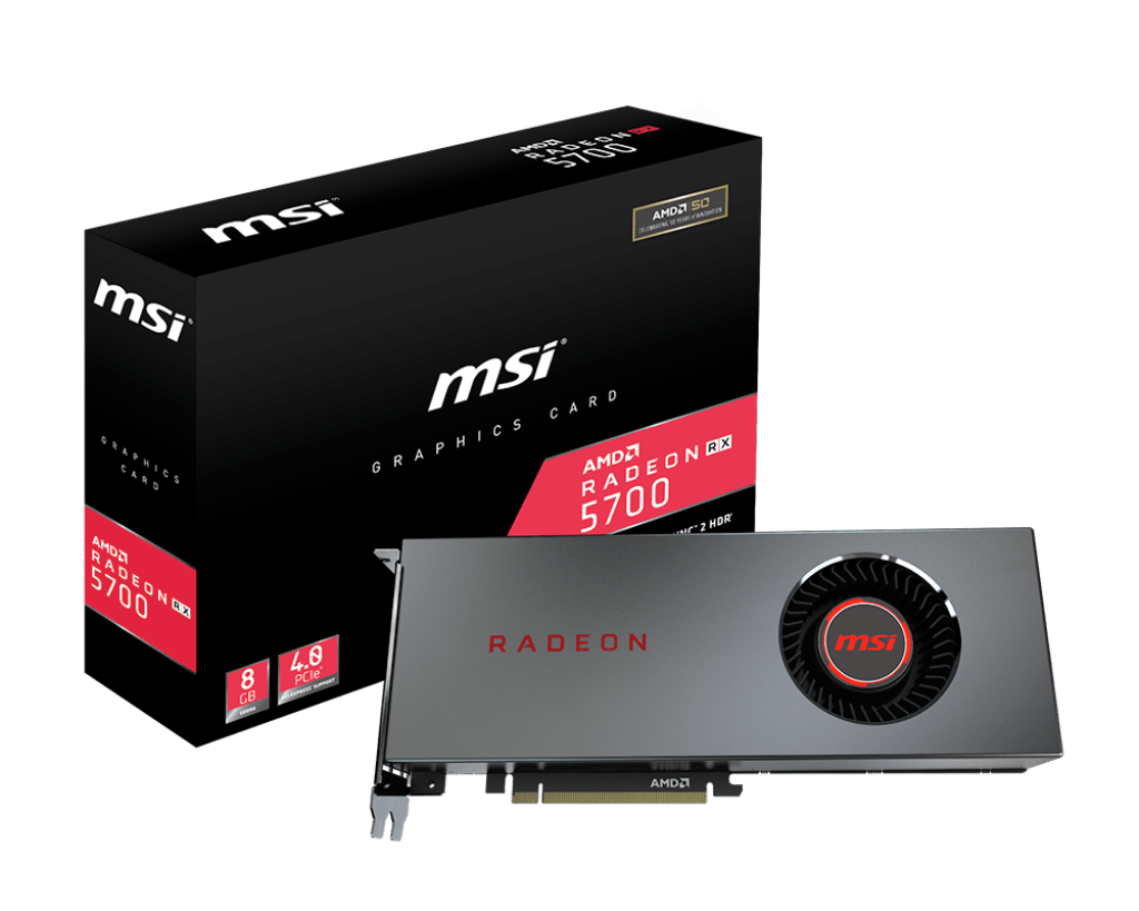 msi AMD RADEON RX5700 8GB