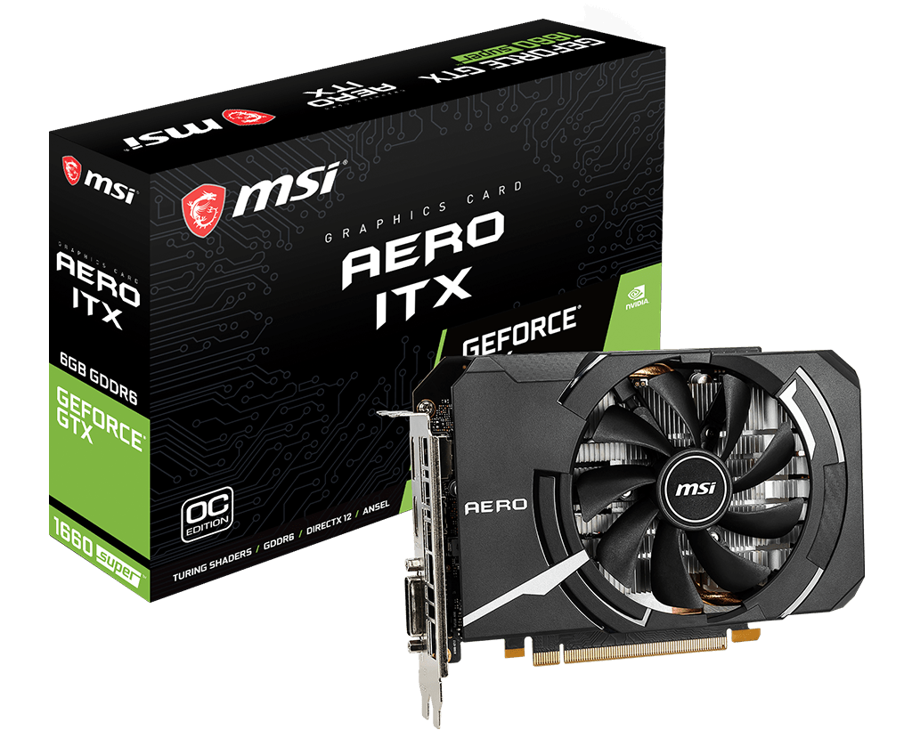 新品未開封 MSI GTX 1660 SUPER AERO ITX OC - PCパーツ