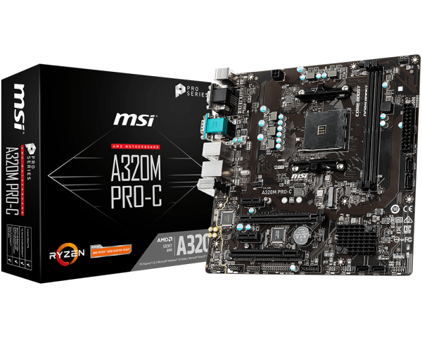Specification for A320M PRO-C | Motherboard - The world leader in
