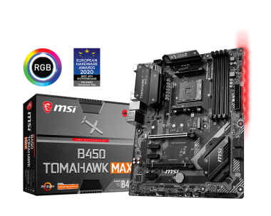 Support For B450 TOMAHAWK MAX | Motherboard - The world leader in