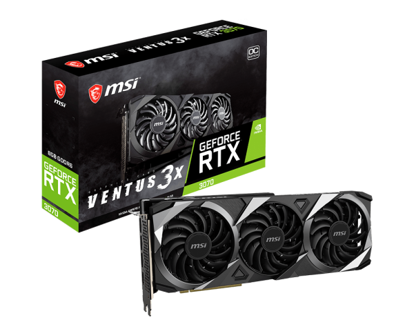 GeForce RTX™ 3070 VENTUS 3X 8G OC LHR