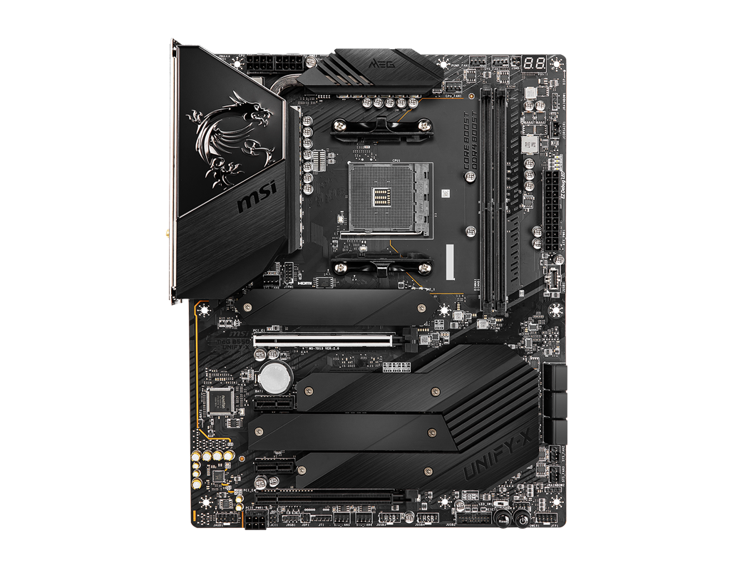 MSI MEG B550 Unify and Unify-X Released: The Apex of AM4