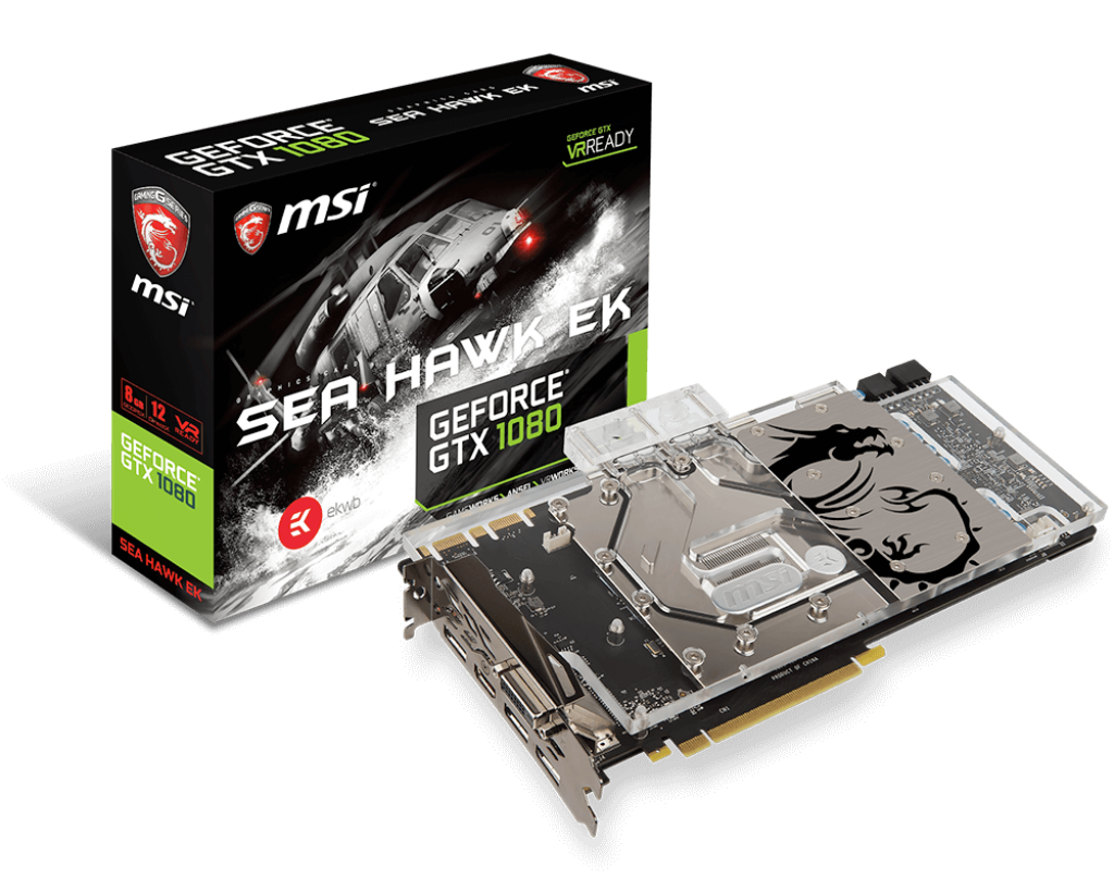 Specification GeForce GTX 1080 SEA HAWK EK X | MSI Global - The 