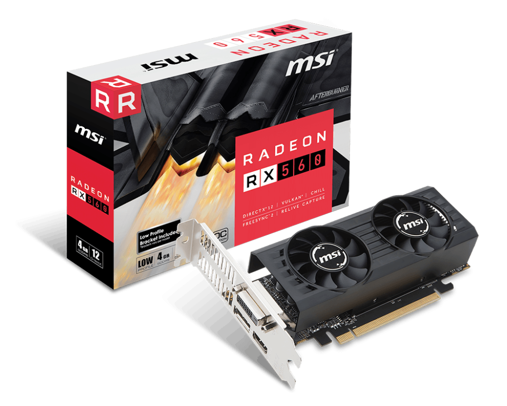 Overview Radeon RX 560 4GT LP OC | MSI 