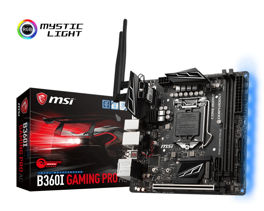 Specification B360I GAMING PRO AC | MSI Global - The Leading Brand High-end Gaming Creation