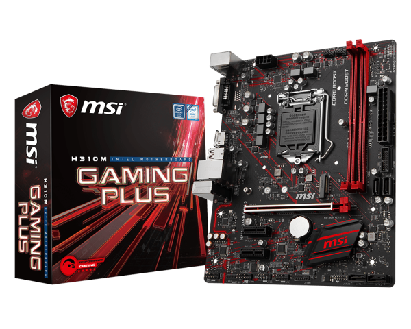 Overview H310m Gaming Plus Msi Global The Leading Brand In High End Gaming Professional Creation