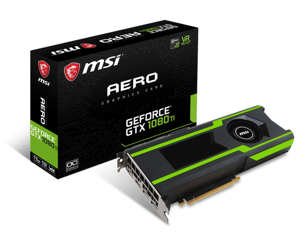 GeForce GTX 1080 Ti AERO 11G OC 